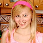 First pic of ATK galleria presents: Sandy, cute blonde in pink panties...