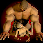 Second pic of 3D rendedered hot sexy virtual girls