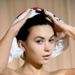 First pic of TrickyMasseur.com - Perfect brunette teen seduced by her rubber