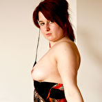 Third pic of Curvy hairy amateur teen Sylvanna stripping naked in bedroom - Abby Winters - Spank It Now!