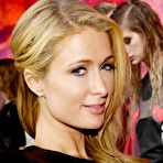 First pic of Paris Hilton hard nipples under leather top