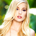 Fourth pic of Charlotte Stokely Slender Blonde Seductress Loses Bra and Panties