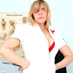 First pic of Agnesa aged nurse hole vaginal speculum gaping