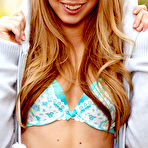 First pic of Sierra Nevadah Sassy Texas Blonde Drops Jeans on the Deck