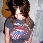 Third pic of Busty  year-old amateur rocker chick poses like a slut