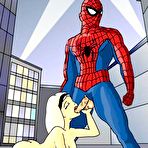 Fourth pic of Online Super Heroes || Ivy enjoys getting her pussy fucked and covering with cum