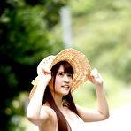 First pic of Sweet and new Japanese av idol Ai Nikaido goes outdoors to get naked