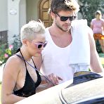 Third pic of Miley Cyrus nude photos and videos at Banned sex tapes