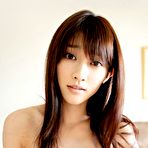 First pic of Busty asian Mikie Hara posing in bikini her natural big breasts