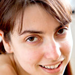 Second pic of Flat chested amateur tease Sasha stripping off her panties - Abby Winters - Spank It Now!