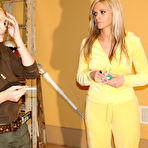 First pic of Ann Angel - Ann Angel takes all of her clothes and makes out with her blonde lesbo lover