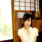 First pic of Cute slim teen Aoba Itou poses on the floor