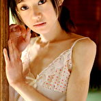 Third pic of Cute slim teen Aoba Itou poses on the floor