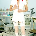 First pic of Mila  aged filthy nurse hole plastic schlong masturbation on gynochair