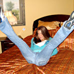 Second pic of Princess Blue Eyez Images: cum in my panties, classic satin panties