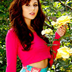 First pic of Ariana Marie Reveals Slim Naked Curves in Rose Garden