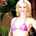 First pic of Ally Ann Hot Bikini Blonde Gives Poolside Blowjob