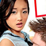 First pic of Getting frisky with her bf Alina Li enjoys this hardcore scene with her man eager to fuck her.