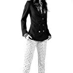 Second pic of Jehane GiGi Paris black-&-white naked images