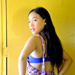 Second pic of Young Gina flashes the most private parts of her nubile body for us