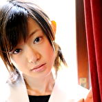 Third pic of Aroused Japanese teen Aoba Itou shows pussy