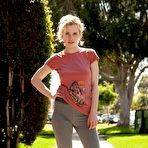 First pic of Catie Parker Teasing After Her Jog