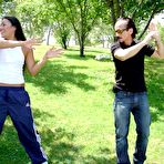 First pic of Exclusive for WorldSex - Hot teen fucking hard with two guys for money!