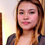 First pic of Big busty Thai beauty deals with foreign cock