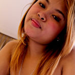 Fourth pic of Big busty Thai beauty deals with foreign cock