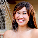 Third pic of Tai Lee - Alluring gal Tai Lee strips her underwear and shows her round tight firm booty.