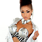 Third pic of Beautiful ebony babe Skin Diamond spreading her sweet ass - Penthouse - Spank It Now!