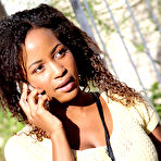 First pic of Hot mature licking Ivy Sherwood's teen ebony pussy