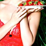 First pic of Redhead In Red Lingerie