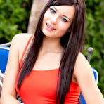 First pic of Natasha Belle - Outside In Orange | Web Starlets