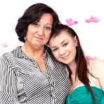 First pic of Naughty old and young lesbians making out