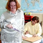 Fourth pic of Chubby Loving - Redhead Mature BBW Giving Blowjob