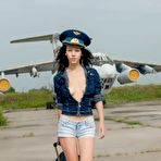 First pic of Skinny Teen In Jean Shorts