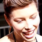 Second pic of Jessica Biel side of boob at premiere