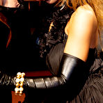 Second pic of Brooklyn Lee High-Fashion Redhead Sucks and Screws with Style