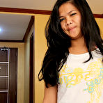 First pic of Chubby yet pretty Asian homeless girl screwed on film