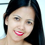Second pic of Slender sexy Filipina with fake tits strips nude by window | Trike Patrol Photo Galleries