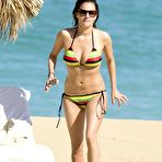 Second pic of Caroline Flack sexy in bikini in Jamaica