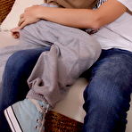 First pic of Teen Mega World - Beautiful face teen fucks and gets a facial