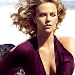 First pic of Charlize Theron sexy posing scans from magazines