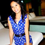 First pic of Hot and very petite Thai teen Nima fucks a big white cock