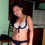 Second pic of Thick-assed lil Asian babe gets naked for pics by white guy | Trike Patrol Photo Galleries