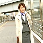 Third pic of Dressed for the office in her mini and heels