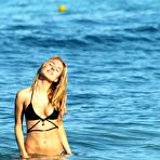 Second pic of Kimberley Garner in black bikini at Barbados