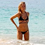 Fourth pic of Kimberley Garner in black bikini at Barbados