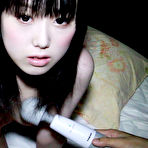 Fourth pic of The more Rina rubbed her nipples the bigger her eyes became.